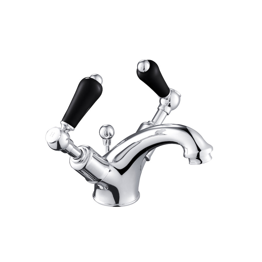 Just Taps Plus Grosvenor Basin Mixer with Pop Up Waste