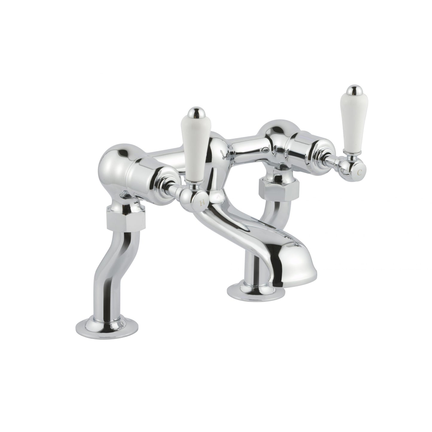 Just Taps Plus Grosvenor Deck Mounted Bath Filler