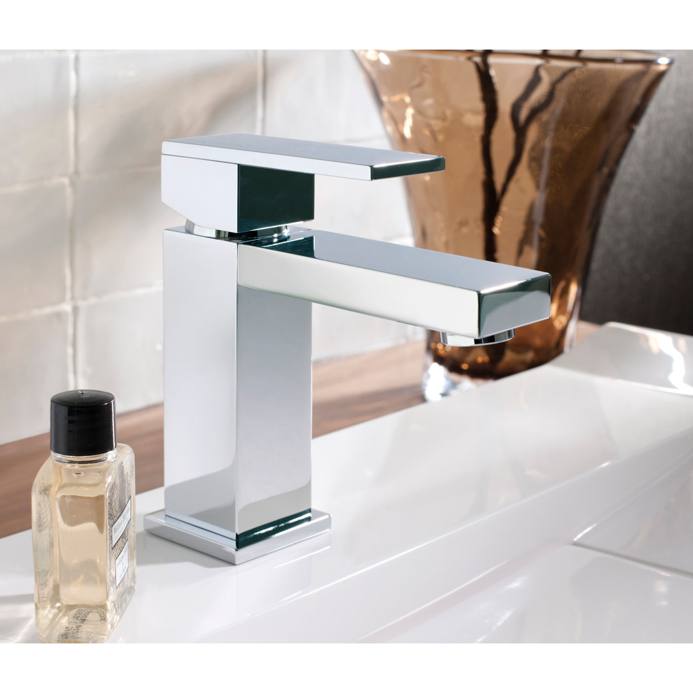 Just Taps Plus Athena Single Lever Basin Mixer without Pop-Up Waste