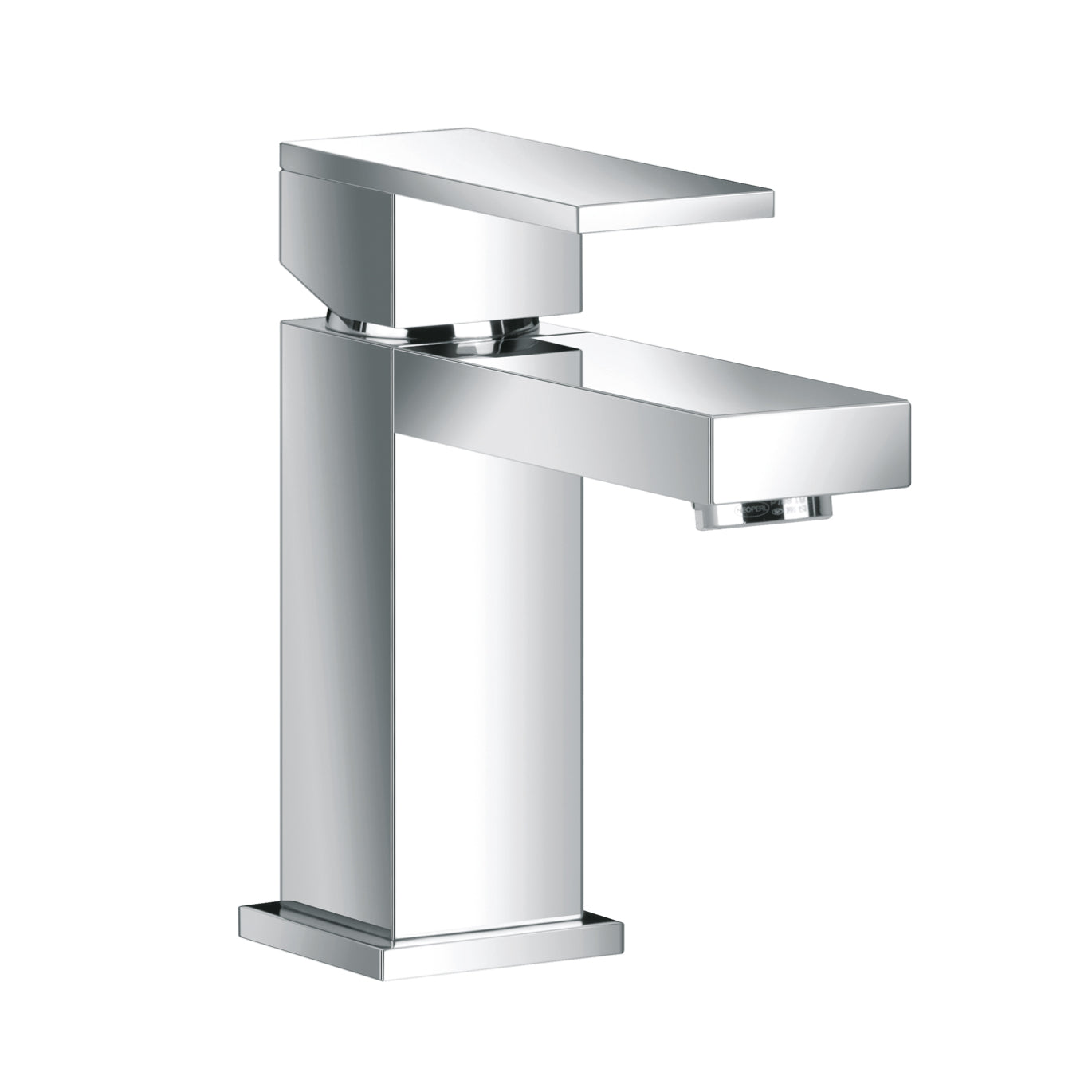 Just Taps Plus Athena Single Lever Basin Mixer without Pop-Up Waste