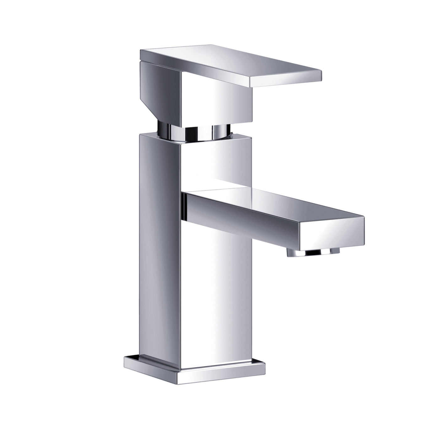 Just Taps Plus Athena Mini Single Lever Basin Mixer without Pop-Up Waste