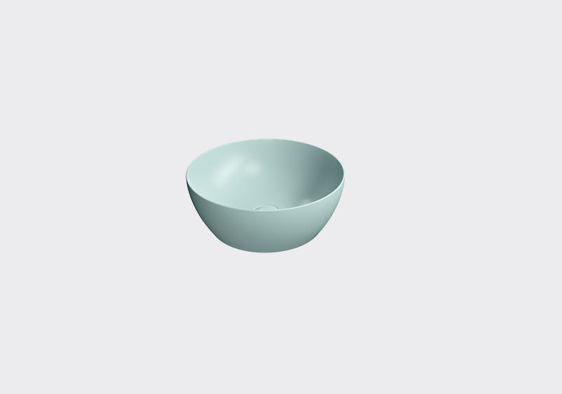 GSI Pura 420 x 420mm Countertop Basin Matt Ghiacchio
