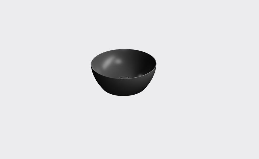 GSI Pura 420 x 420mm Countertop Basin Matt Ardesia