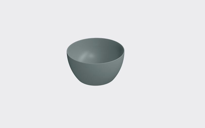 GSI Pura 420 x 420mm Deep Counter Top Basin Matt Agave