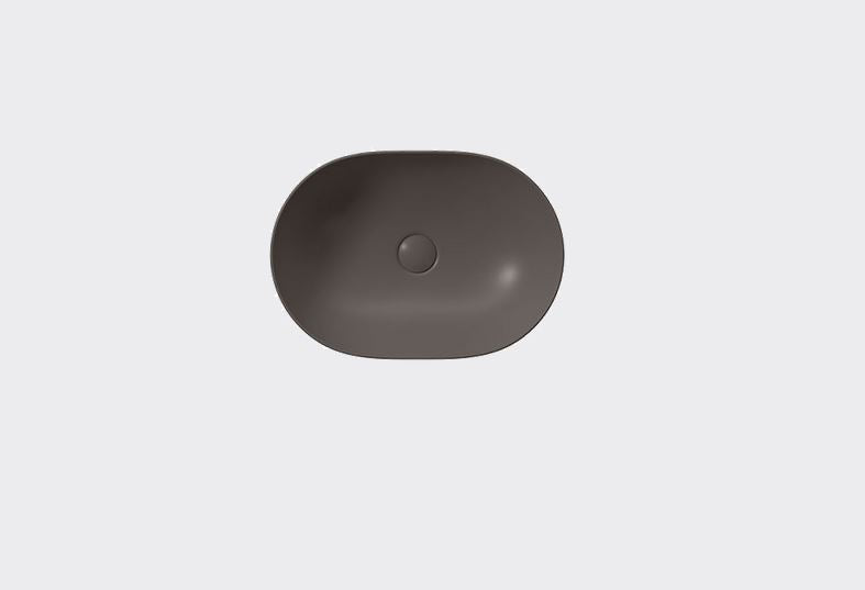 GSI Pura Countertop Basin 500 x 350mm Matt Ardesia