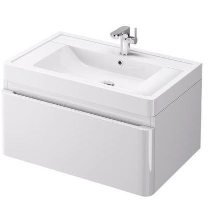 Essentials Flite 900x480mm Basin With One Tap Hole