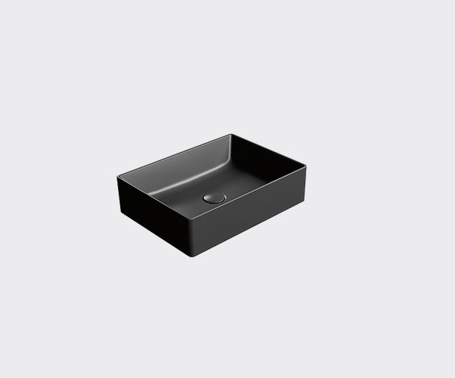 GSI Kube X Design 500 x 370mm Counter Top Basin Matt Ardesia