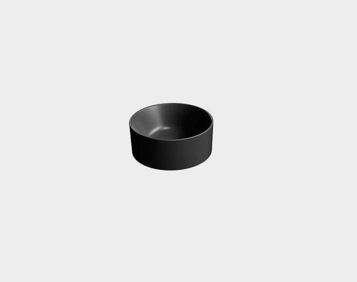 GSI KUBE X 320mm Round Countertop Basin Matt Ardesia
