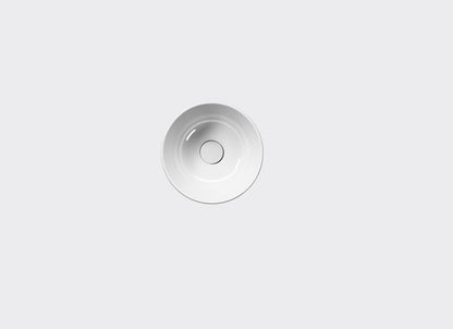 GSI KUBE X 320mm Round Countertop Basin White