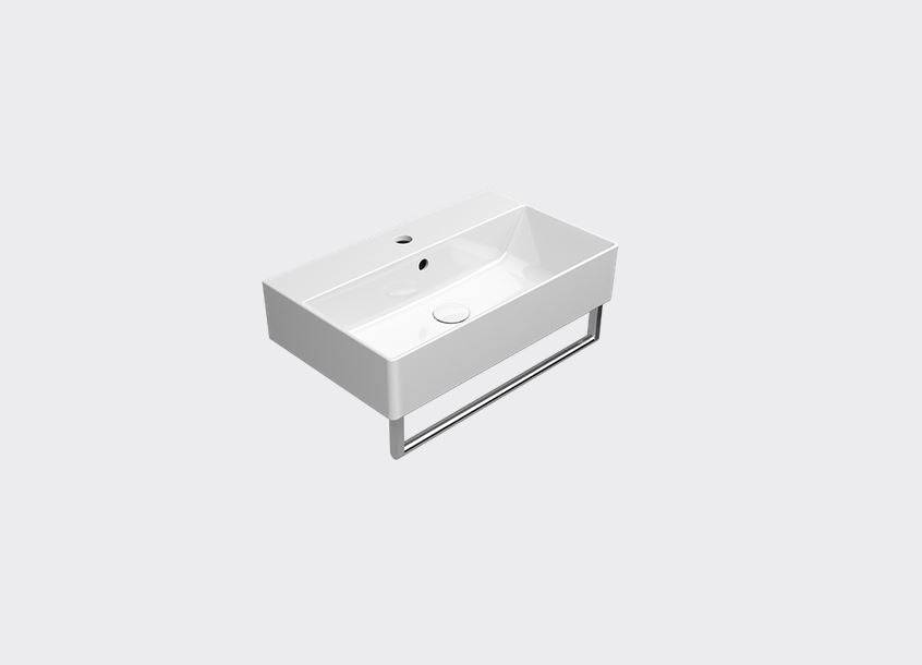 GSI KUBE X 1TH White Basin 600 x 370mm