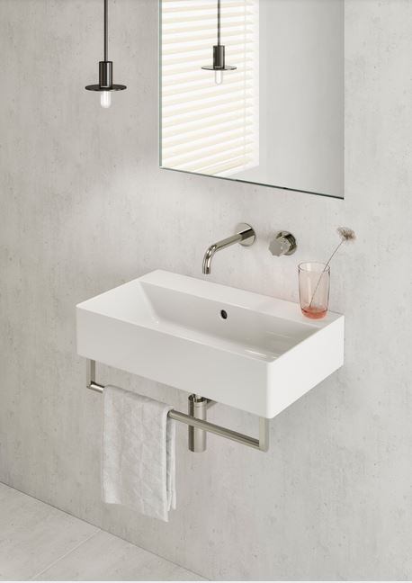 GSI KUBE X 1TH White Basin 600 x 370mm