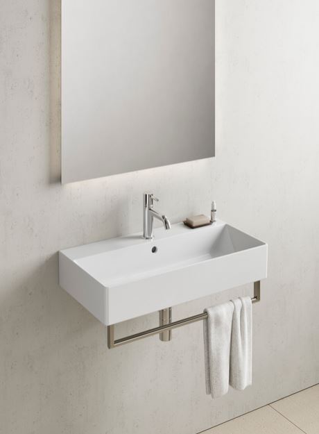 GSI KUBE X 1TH White Basin 700 x 370mm