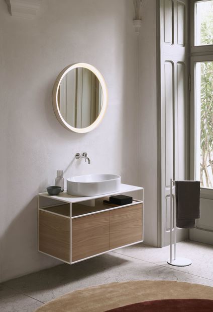 GSI Kube X 600 x 370mm Counter Top Basin Matt White