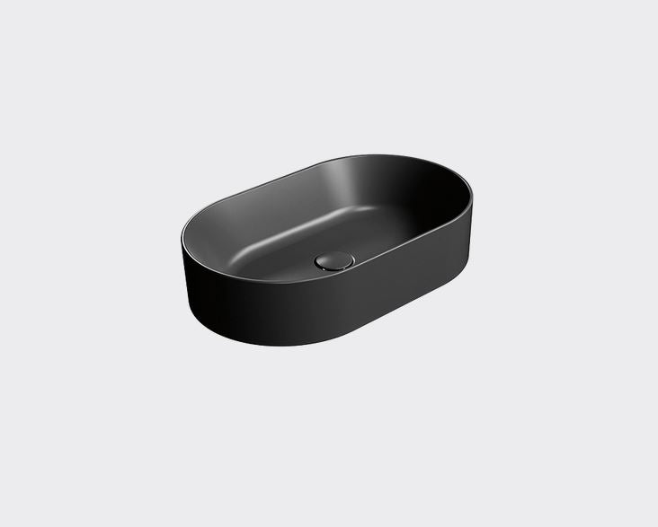 GSI Kube X 600 x 370mm Counter Top Basin Matt Ardesia