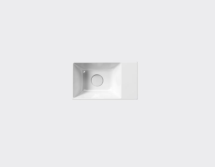 GSI KUBE X Basin 400 x 230mm White Gloss