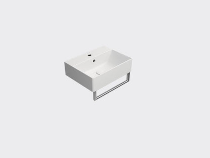 GSI Kube X Design 450 x 350mm Cloakroom Washbasin - Matt White
