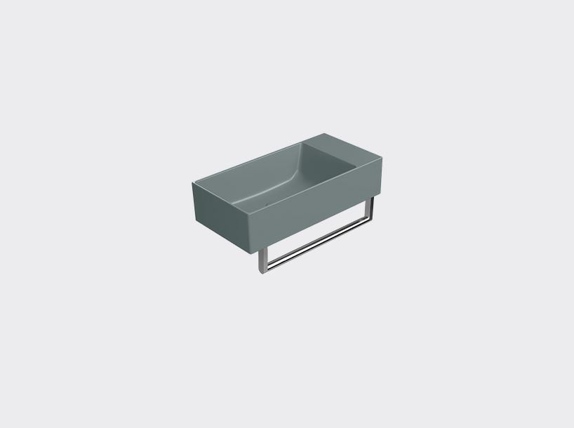 GSI KUBE X Basin 500 x 250mm Matt Agave