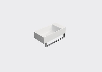 GSI KUBE X Basin 500 x 250mm Matt White