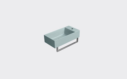 GSI KUBE X Basin 500 x 250mm Matt Ghiacchio