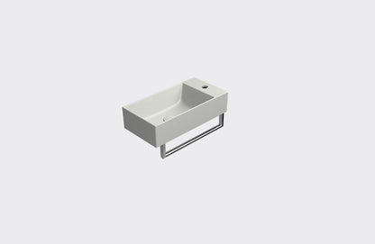GSI KUBE X Basin 500 x 250mm Matt Cenere