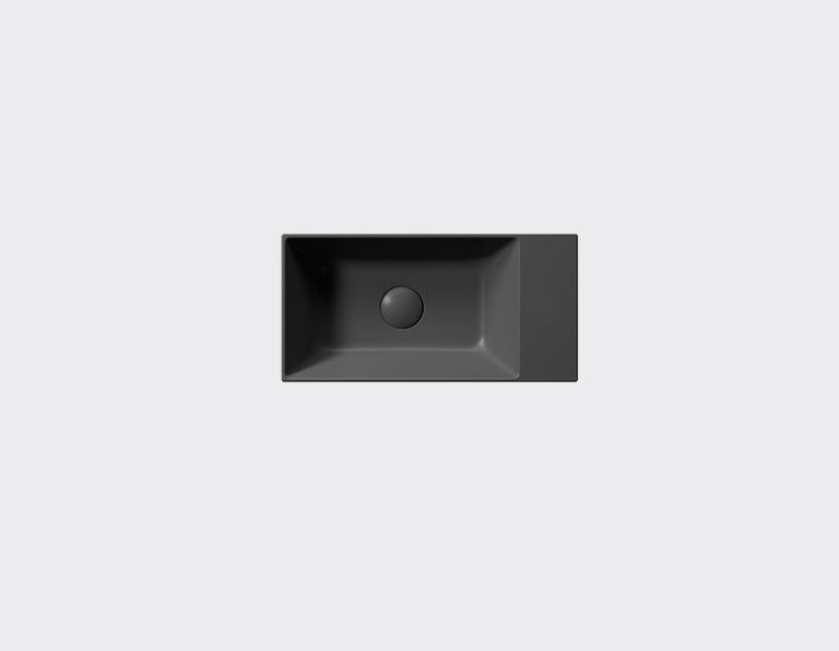 GSI KUBE X Basin 500 x 250mm Matt Ardesia