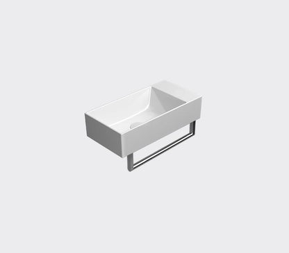 GSI KUBE X Basin 500 x 250mm White Gloss