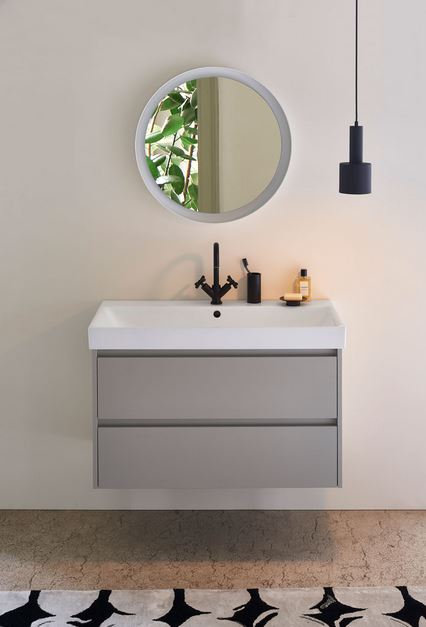 GSI Nubes White Basin 1000 x 500mm
