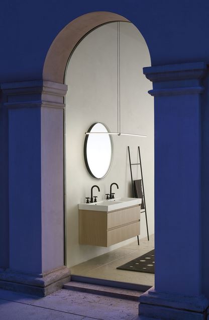 GSI Nubes Double White Basin 1200 x 500mm