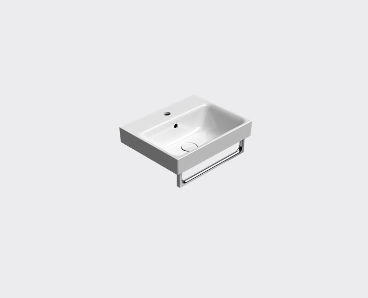 GSI Nubes Gloss White Basin 500 x 360mm