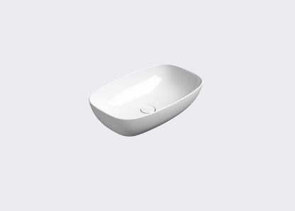 GSI Nubes Basin Counter Gloss White 600 x 380mm