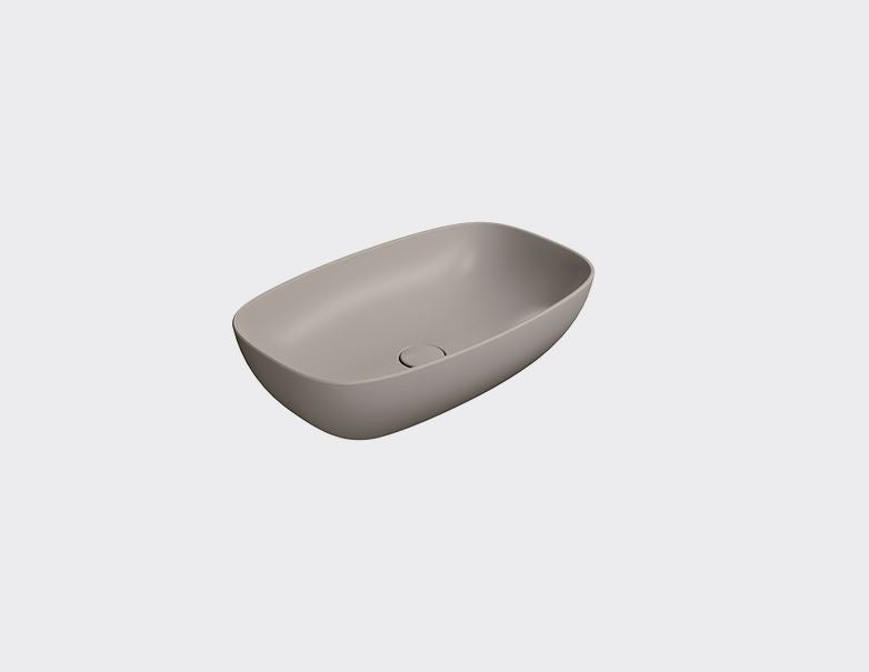 GSI Nubes Basin Counter Matt Tortora 600 x 380mm