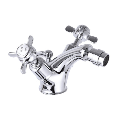 Just Taps Plus Grosvenor Bidet Mixers with Pop Up Waste