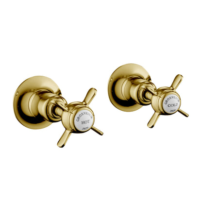 Just Taps Plus Grosvenor Wall Valves