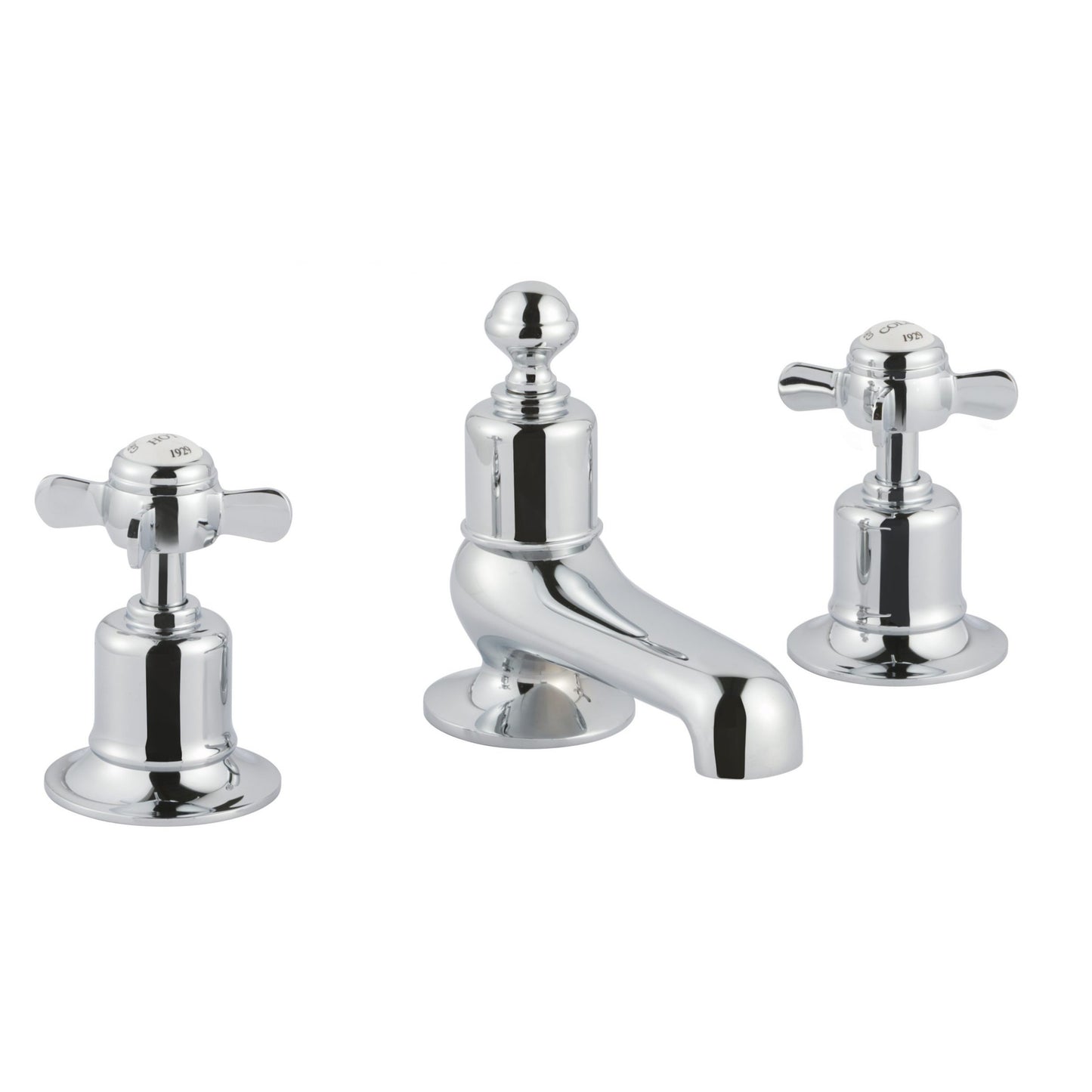 Just Taps Plus Grosvenor 3 Hole Deck Mounted Bath Fillers