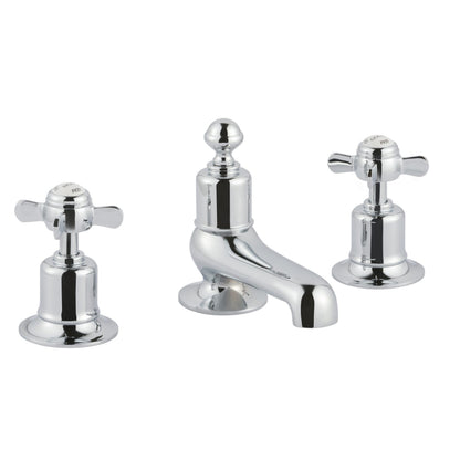 Just Taps Plus Grosvenor 3 Hole Deck Mounted Bath Fillers