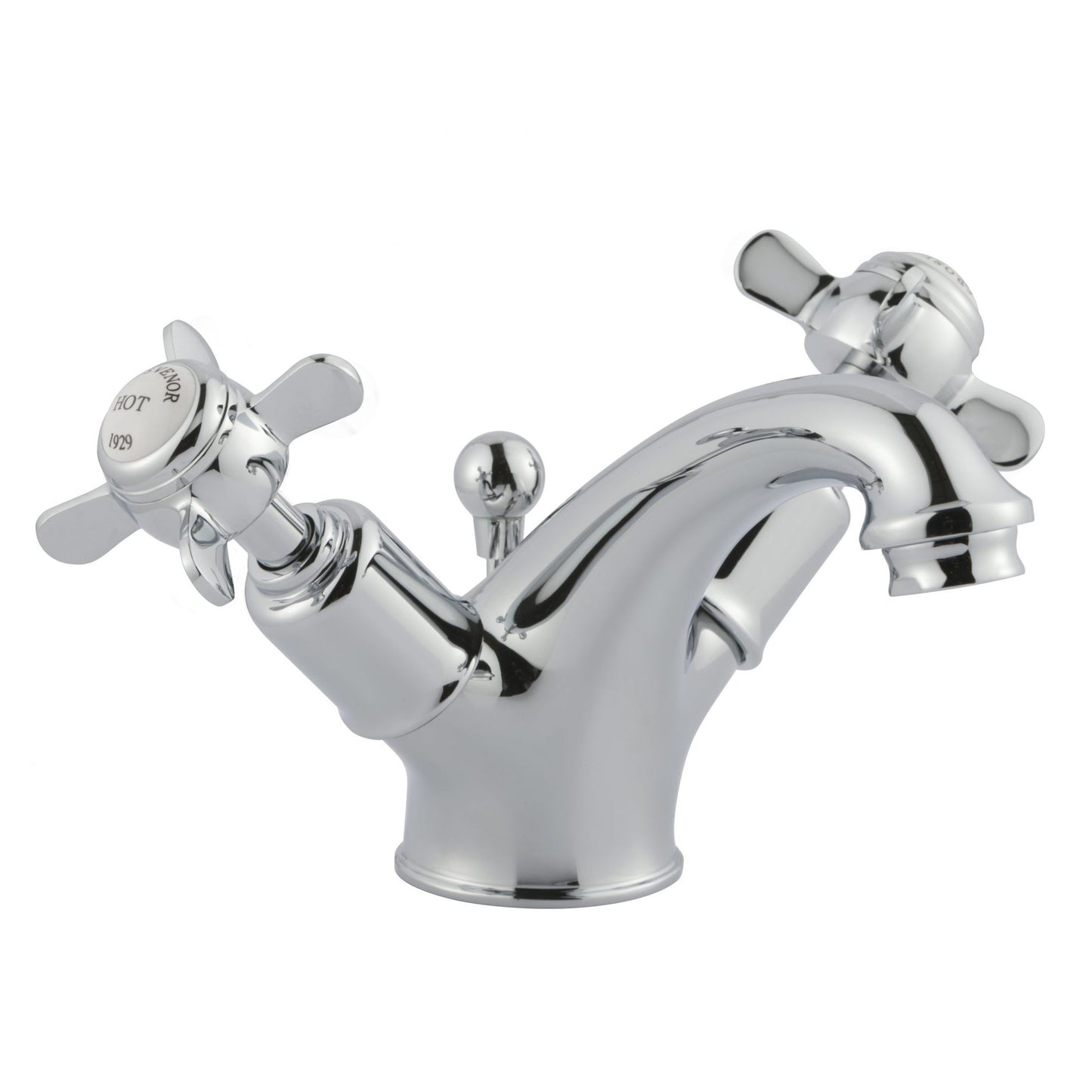 Just Taps Plus Grosvenor Basin Mixer with Pop Up Waste