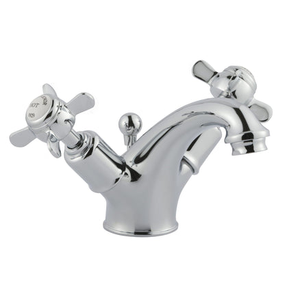 Just Taps Plus Grosvenor Basin Mixer with Pop Up Waste