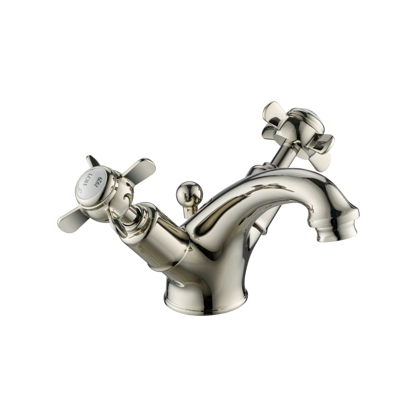 Just Taps Plus Grosvenor Basin Mixer with Pop Up Waste