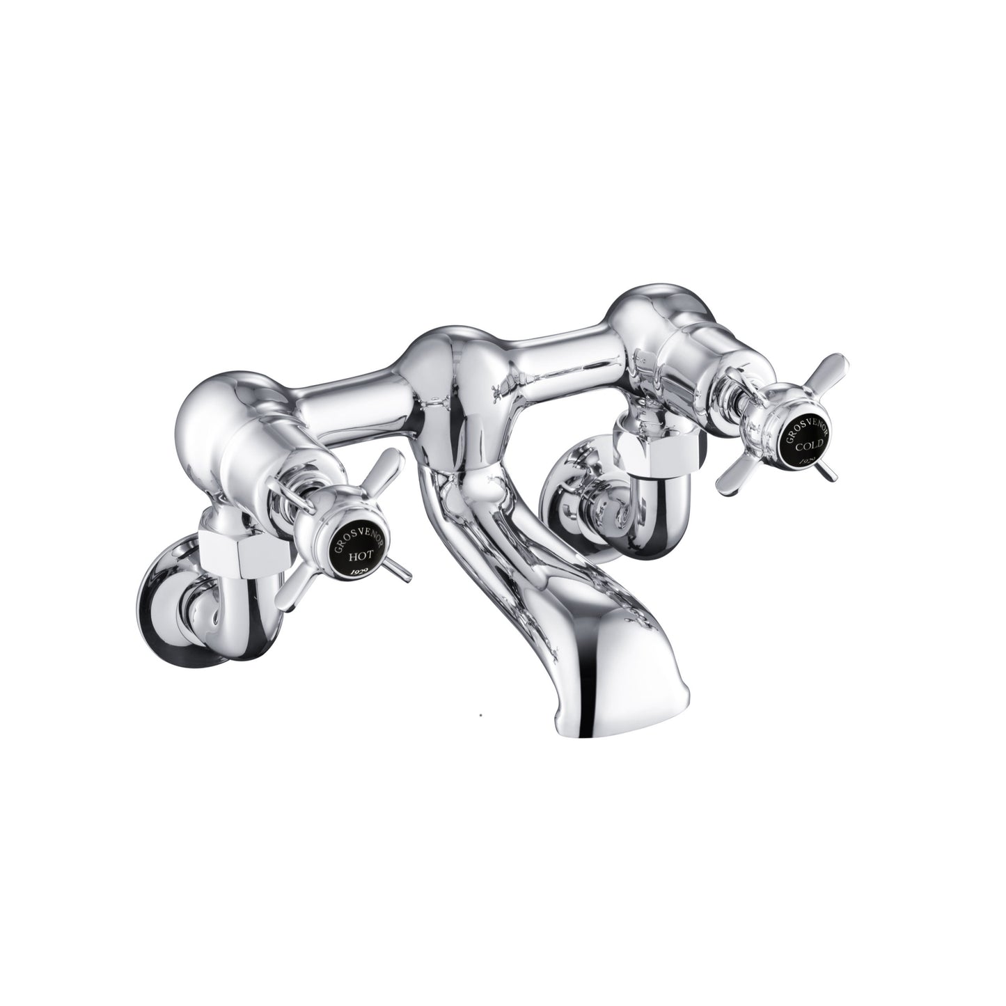 Just Taps Plus Grosvenor Bath Fillers Wall Mounted
