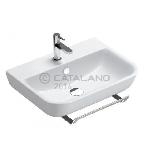 Chrome-brass towel rail for Sfera 60 basin