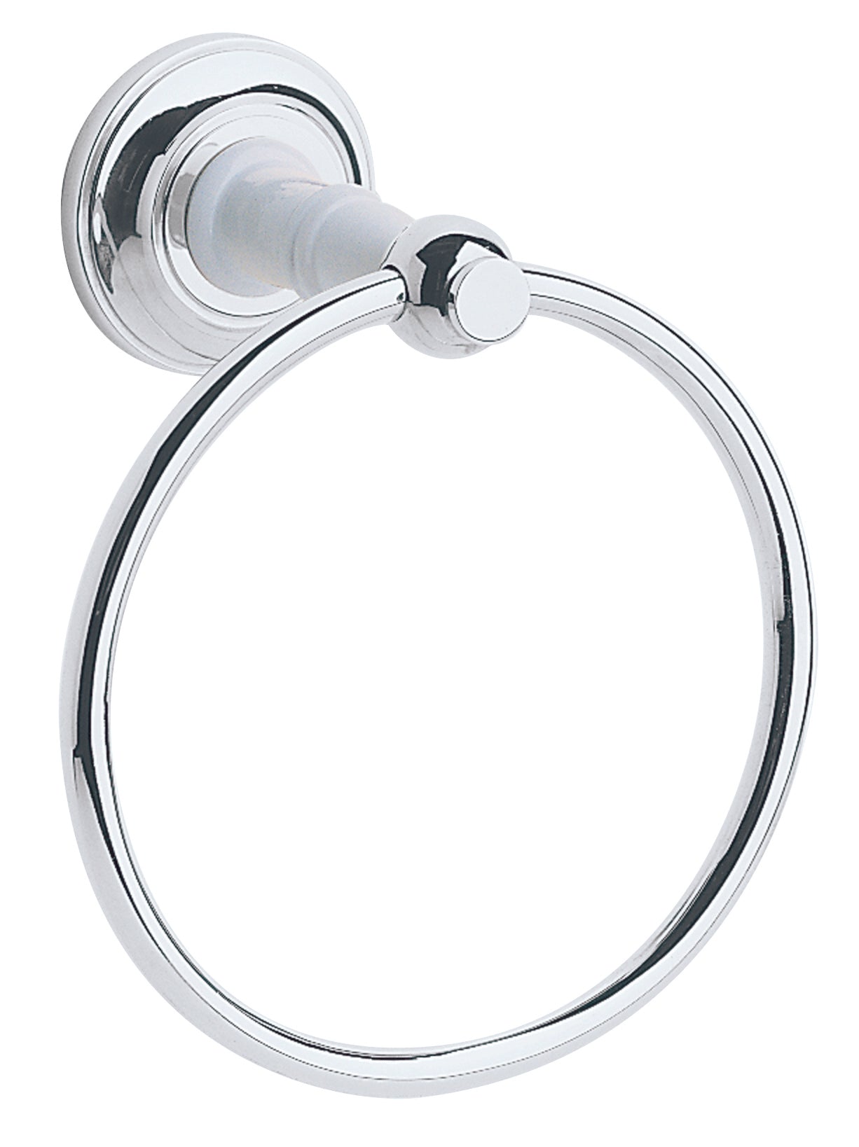 Heritage Clifton Towel Ring w/ Brass Body in Chrome