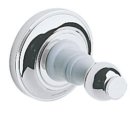 Heritage Clifton Single Robe Hook in Chrome Finish