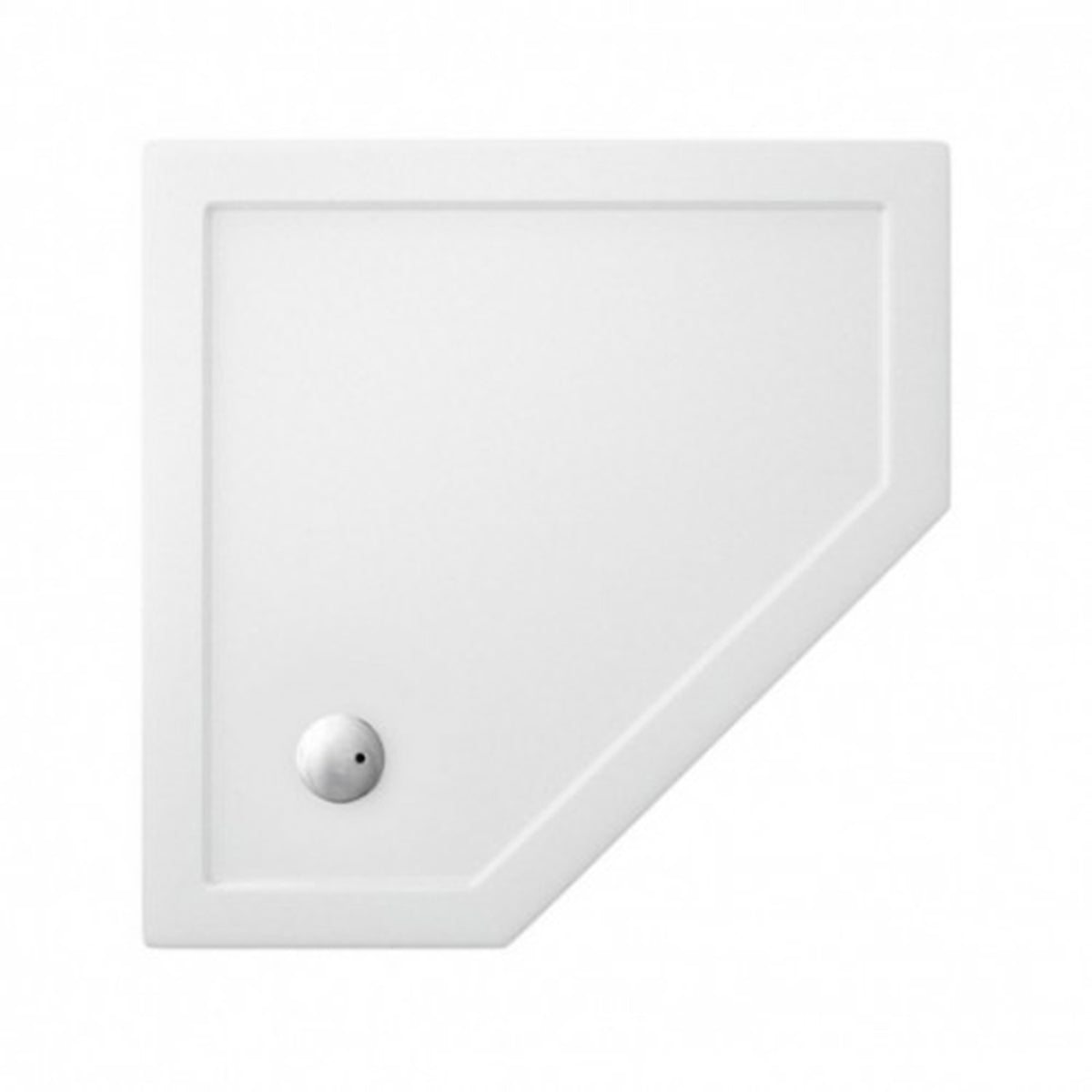 Crosswater Pentagon 35mm Acrylic Shower Trays