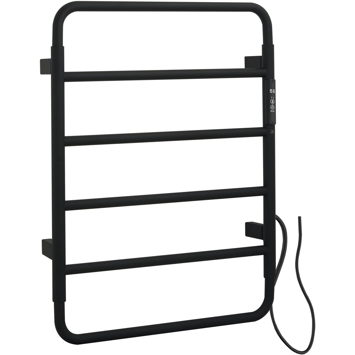 Just Taps Plus Aero Electric Towel Radiator, 640mm