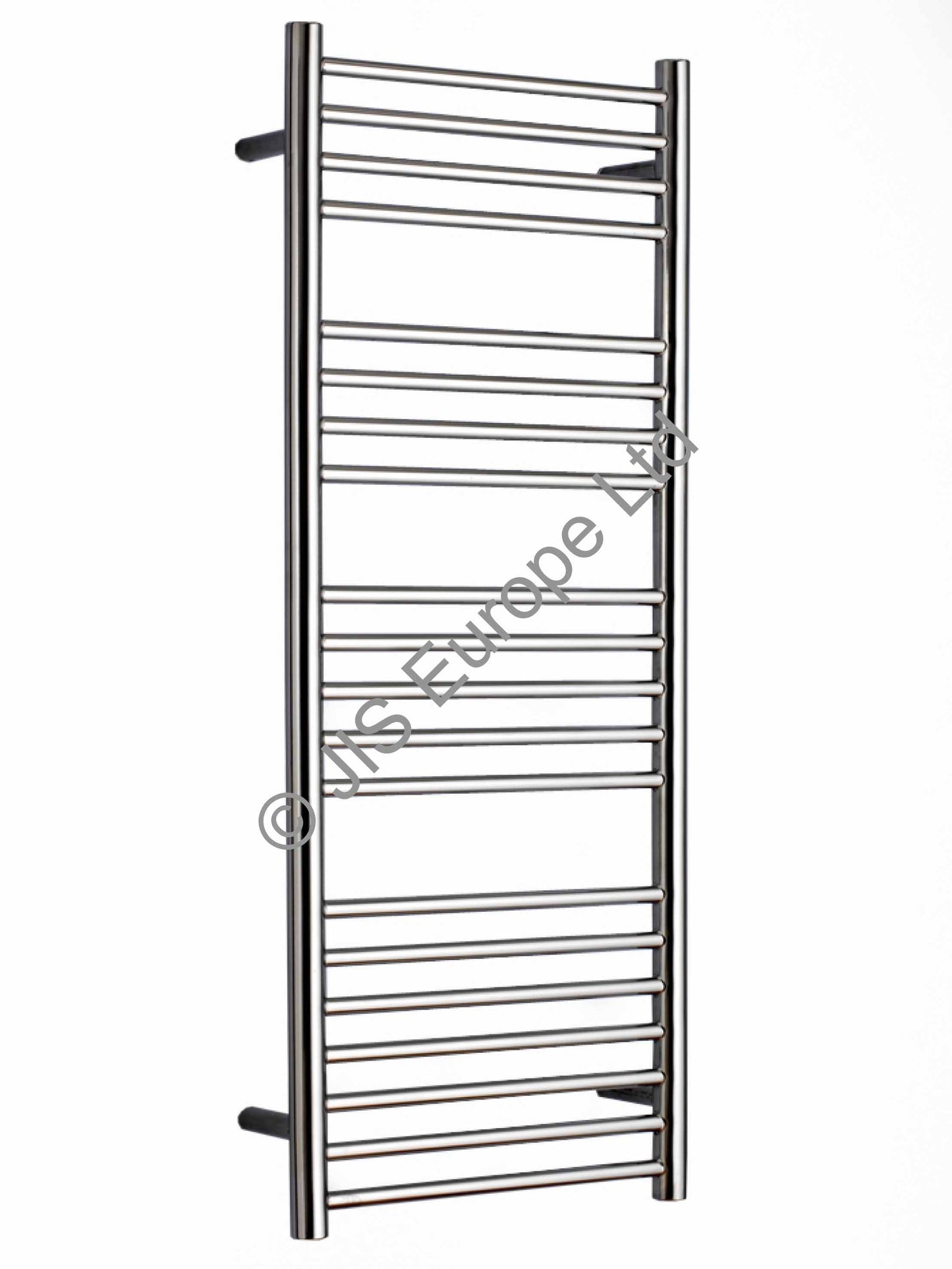 JIS Ashdown 1250 x 400mm Stainless Steel Heated Towel Rail