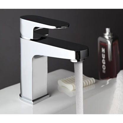 Just Taps Plus Base Basin Mixer with Click Clack Waste