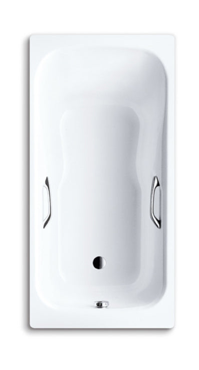 Bette Set 1700 X 800mm White Steel Shower Bath No Tap Hole