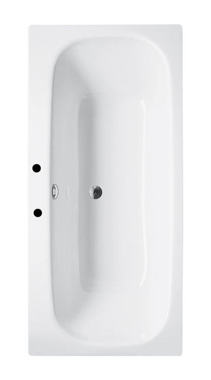 Bette Duett 1700 X 800mm Double Ended White Steel Bath