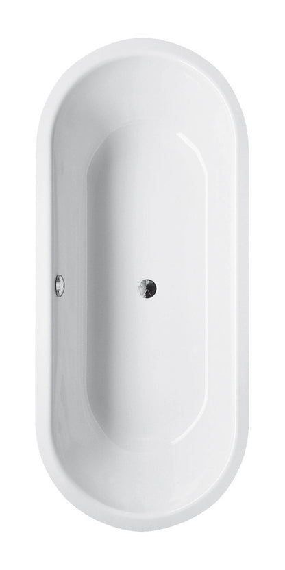 Bette Starlet Flair Oval 1680 X 730mm Double Ended Steel Bath No Tap Hole