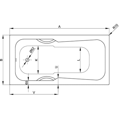 Bette Set Rectangular Bath